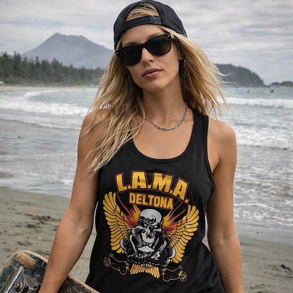 L.A.M.A Deltona Biker Tank Top